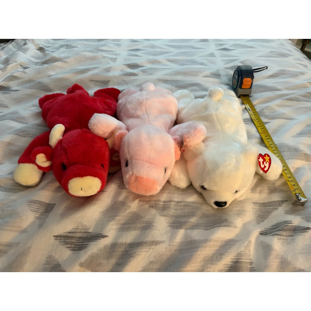 Ty Beanie Buddies Bundle Snort, Squealer, Chilly